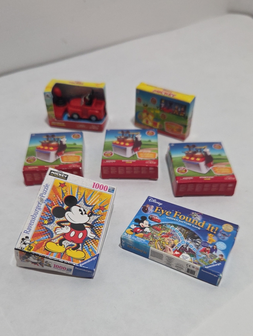 Mini Brands Disney Mickey Mouse Lot Of 7